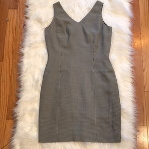 Jones New York smooth & silky checkered dress 4P